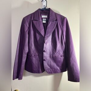 Dark purple women’s blazer